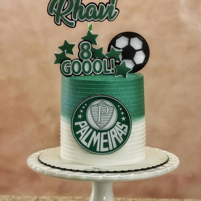 Bolo Decorado Palmeiras Gratis