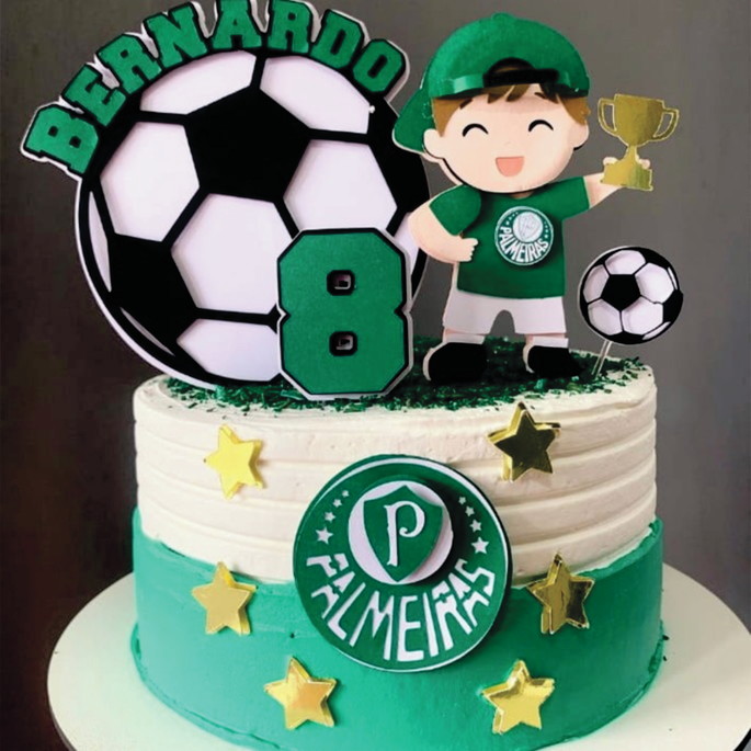 Bolo Decorado Palmeiras Gratis