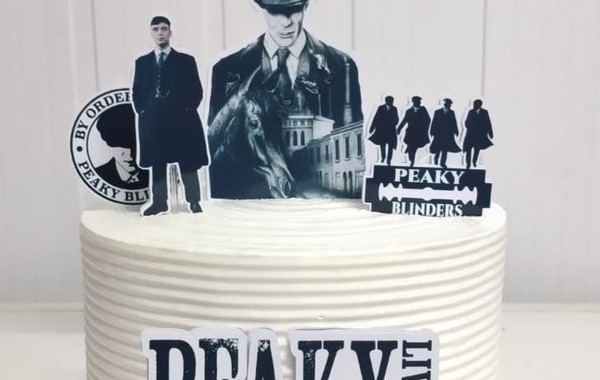 Bolo Decorado Peaky Blinders