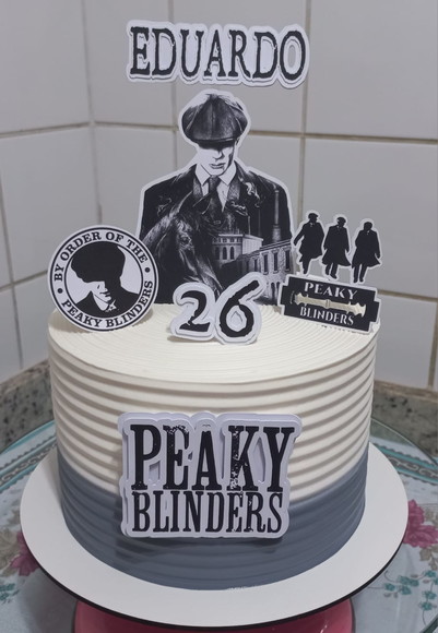 Peaky Blinders Decorated Cake