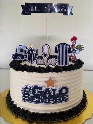 Bolo Decorado Atletico Mineiro