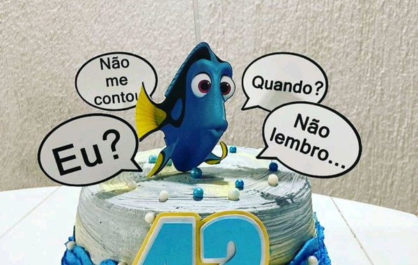 Bolo Decorado Dory