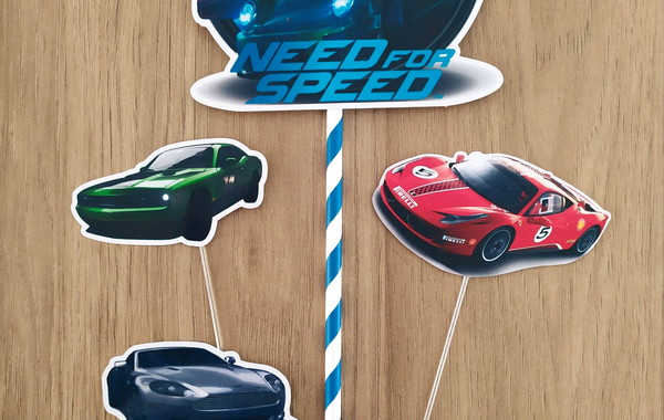 Bolo Decorado Need For Speed