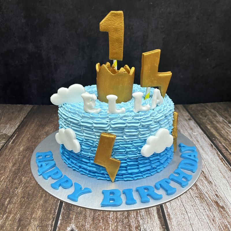 Cloud Decorated Cake