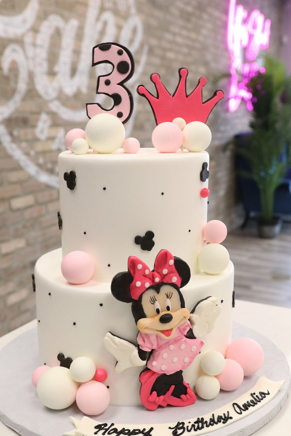 Minnie Decorated Cake