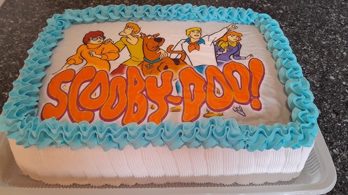 Bolo Decorado Scooby Doo