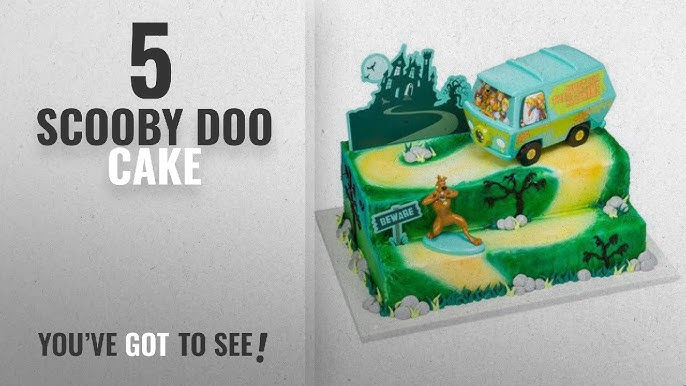 Decorated Scooby Doo Cake