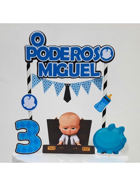 Bolo Decorado Poderoso Chefinho