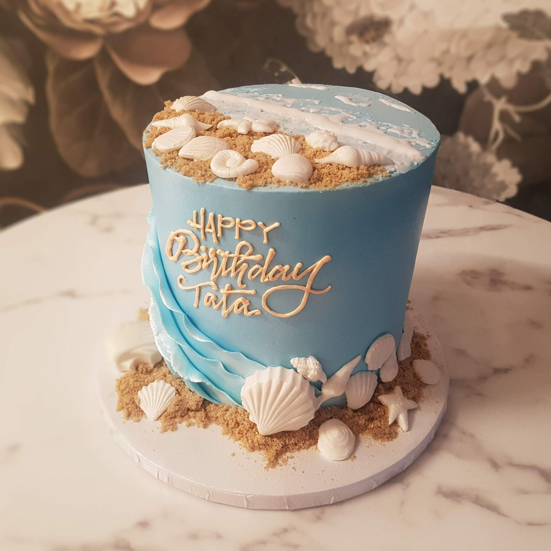 Ocean Decorated Cake