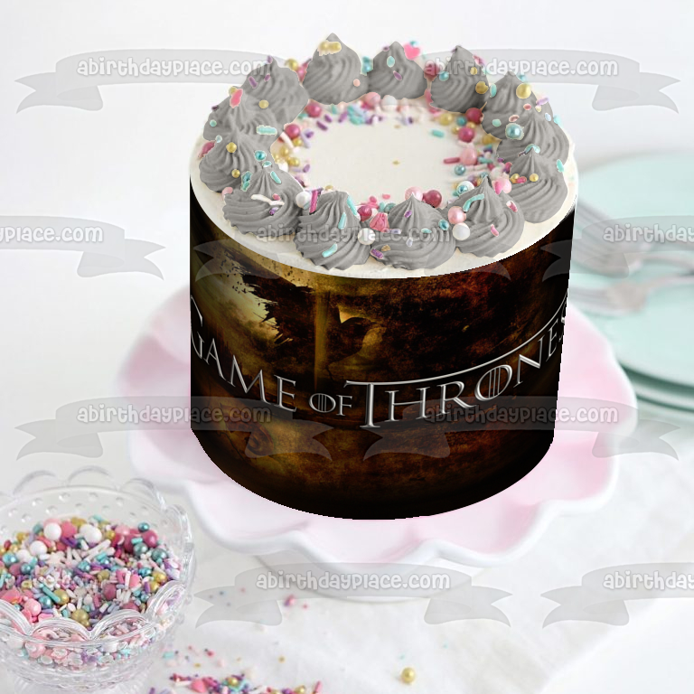 Game Of Thrones Decorated Cake