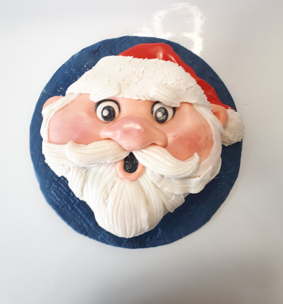 Santa Claus Decorated Cake