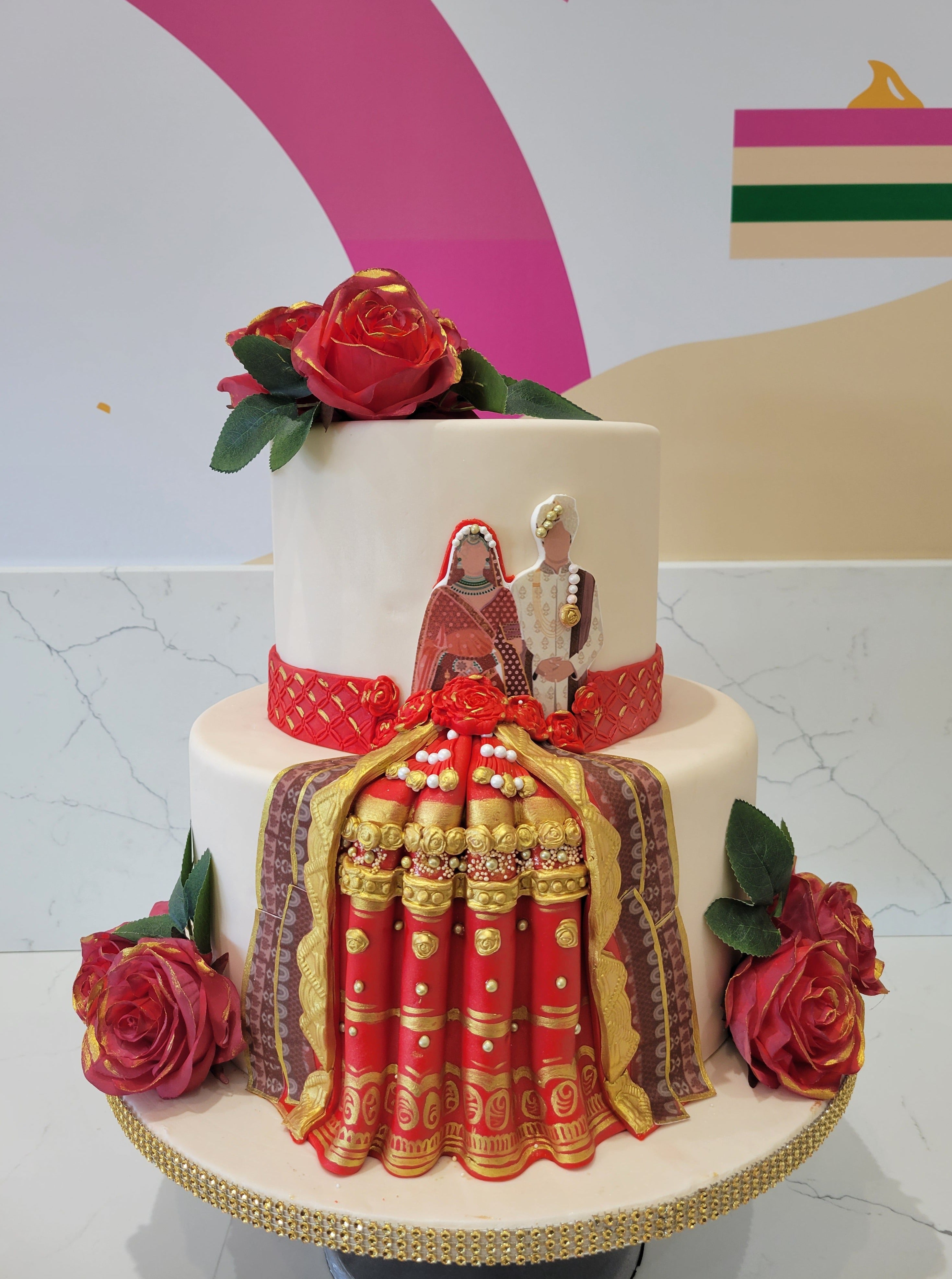 Ethnic Decorated Cake