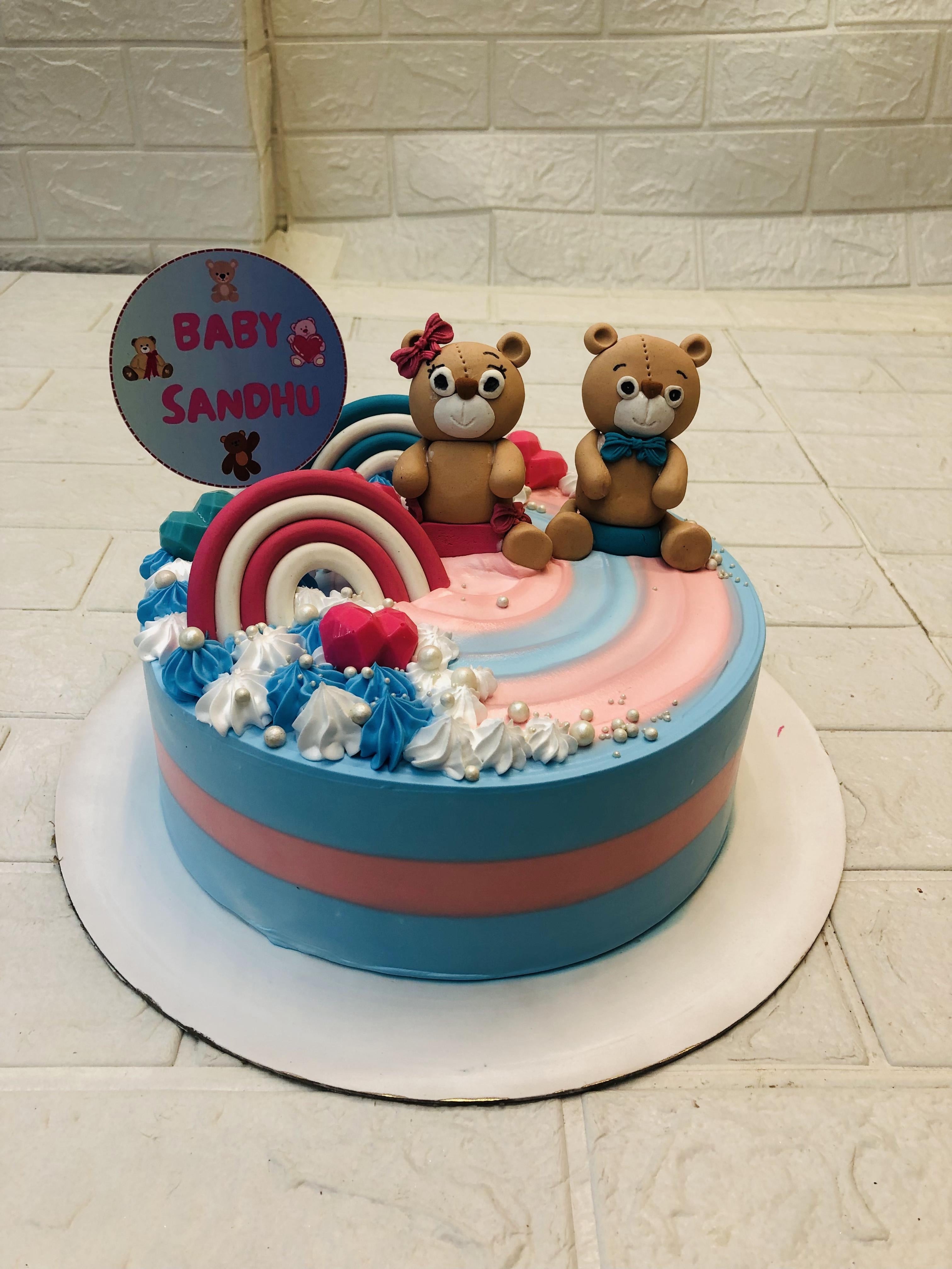 Teddy Bear Decorated Cake