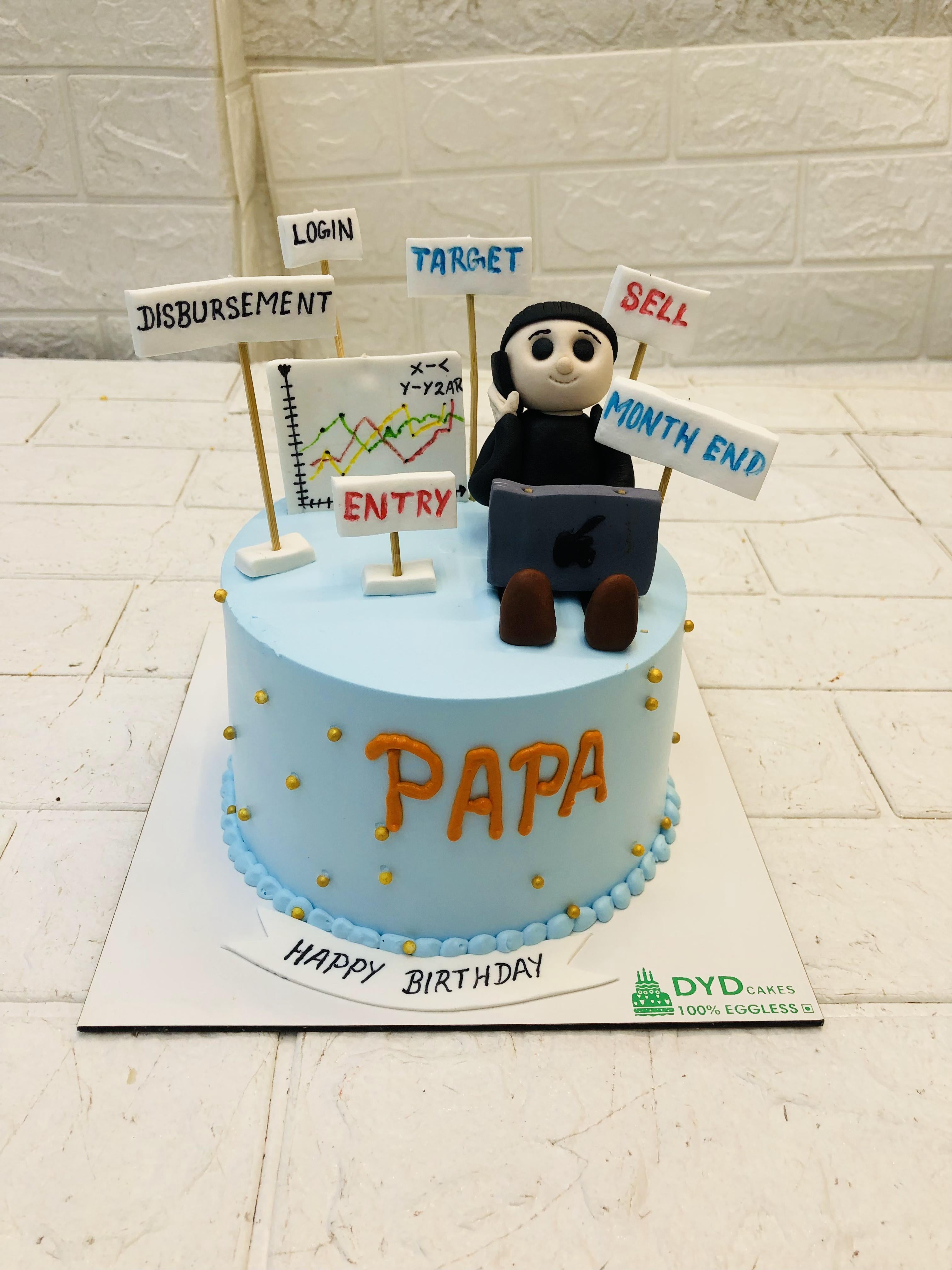 Password Decorated Cake