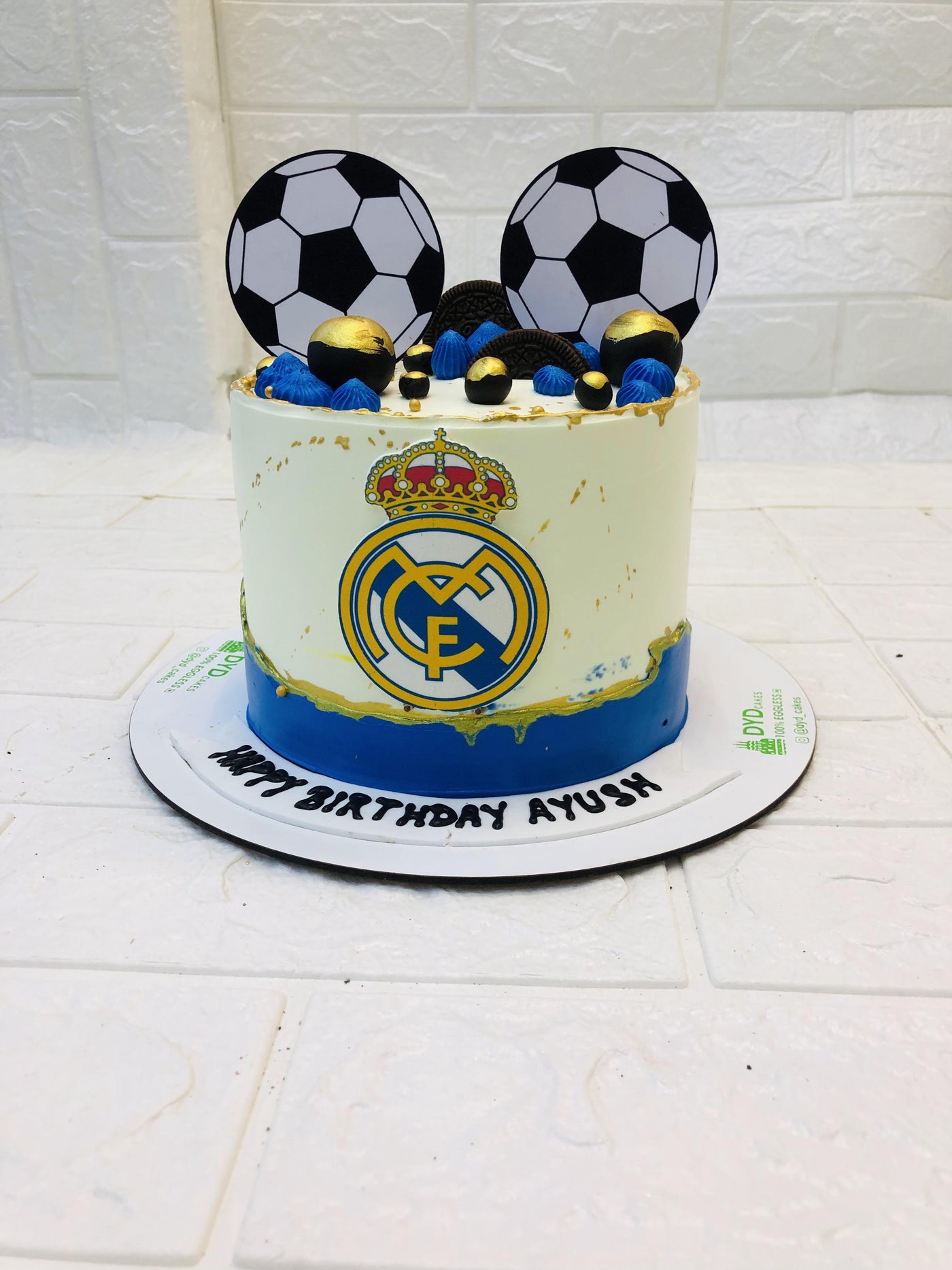 Real Madrid Decorated Cake