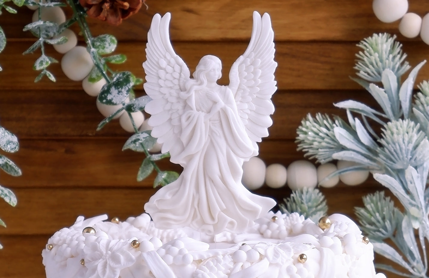 Angel Decorated Cake