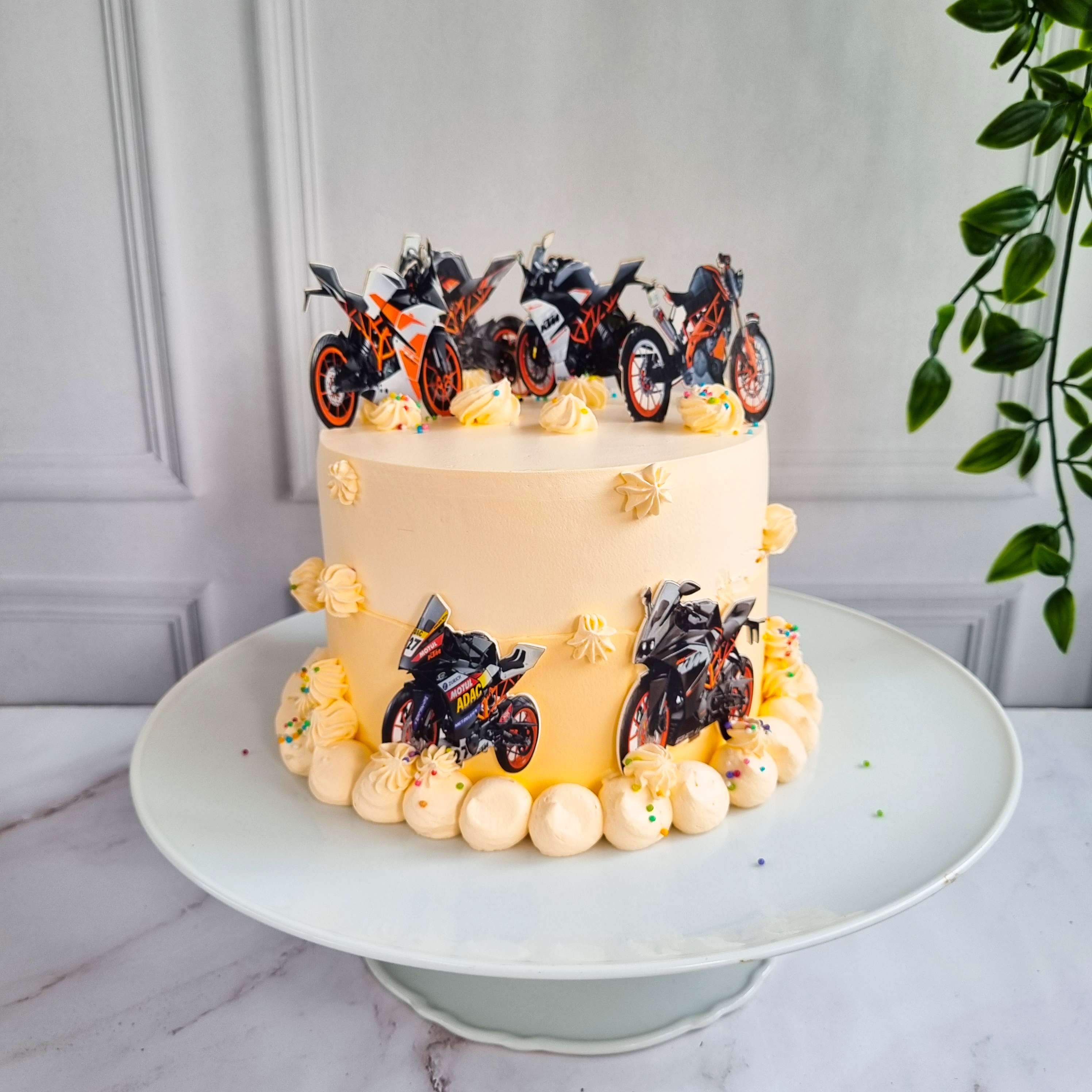 Decorated Cake Motorcycles