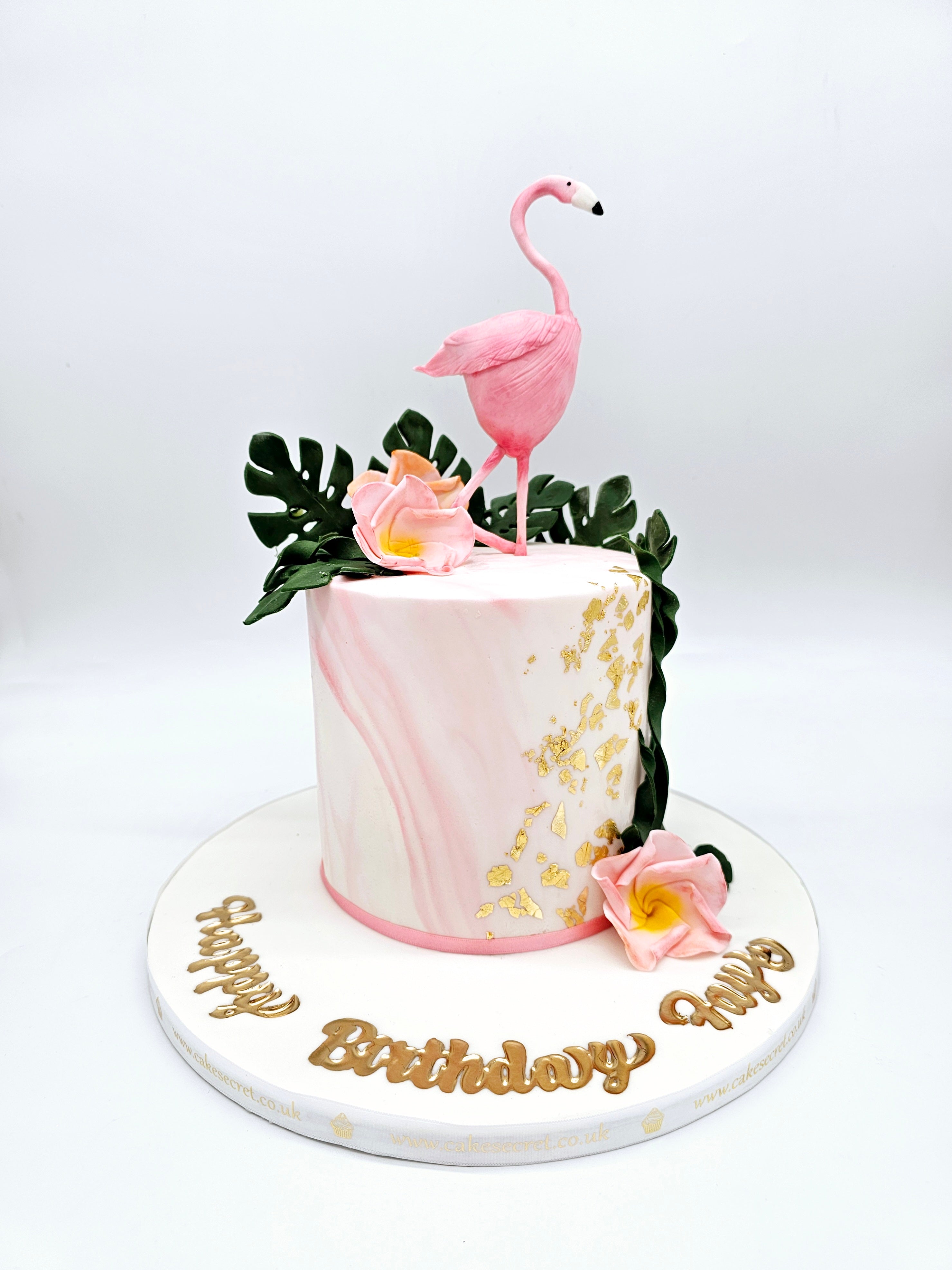 Flamingo Decorated Cake