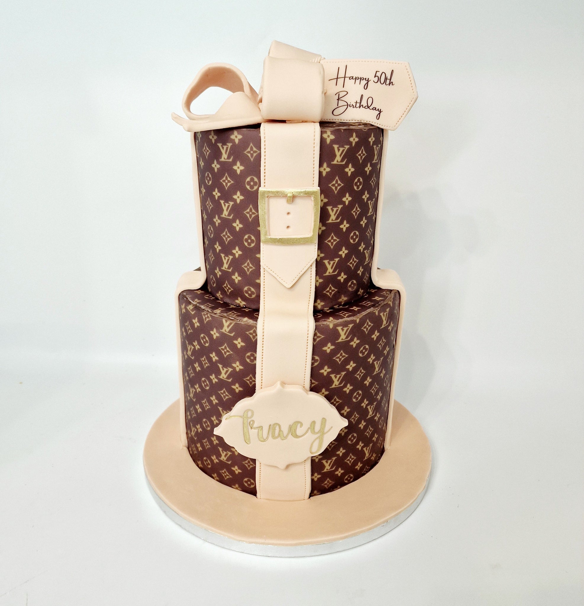 Louis Vuitton Decorated Cake