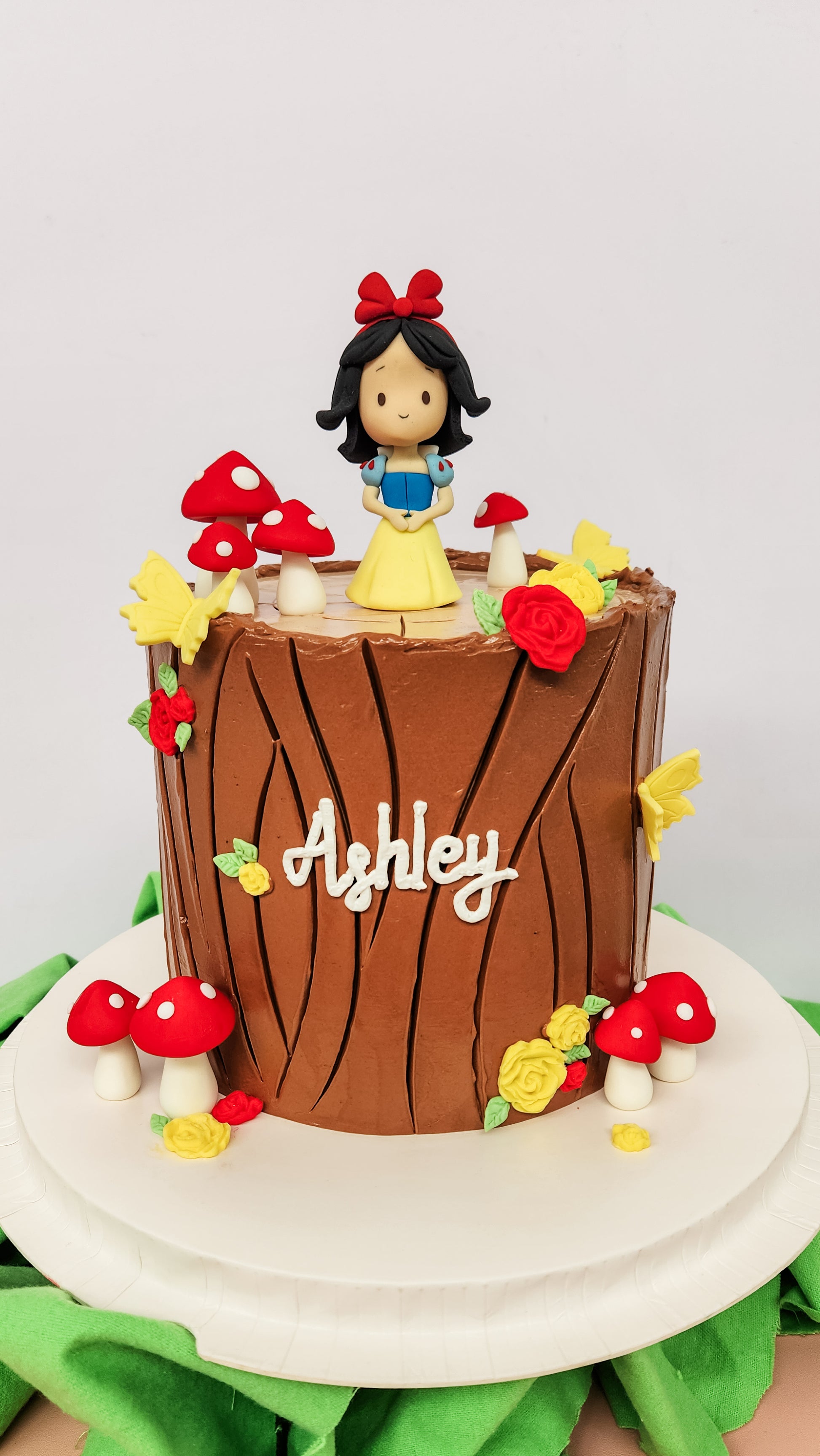 Snow White Decorated Cake