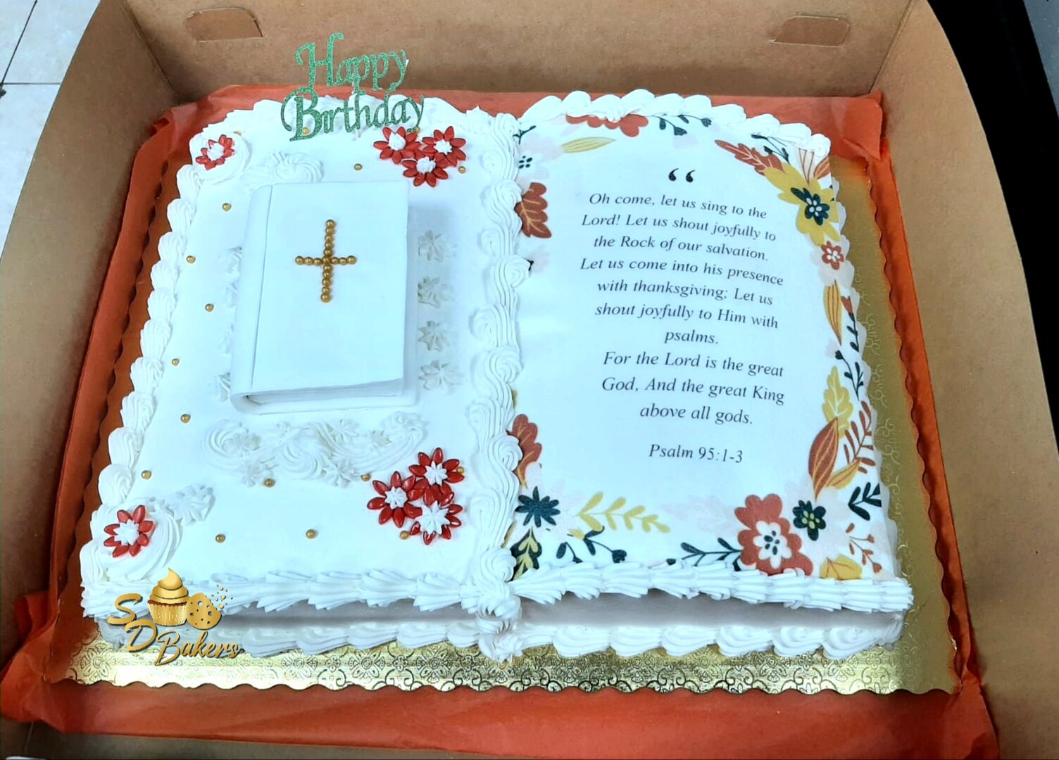 Cake Decorated Psalms