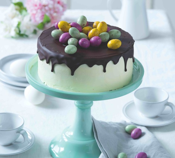 Easter decorated cake