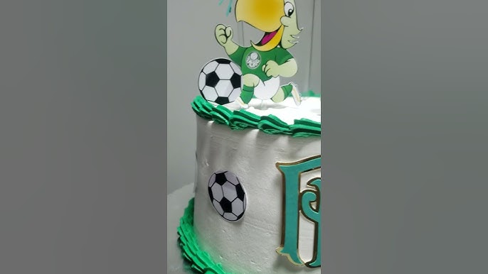 Free Palmeiras Decorated Cake