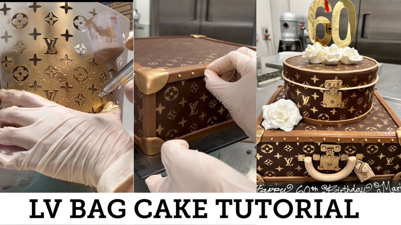 Louis Vuitton Decorated Cake