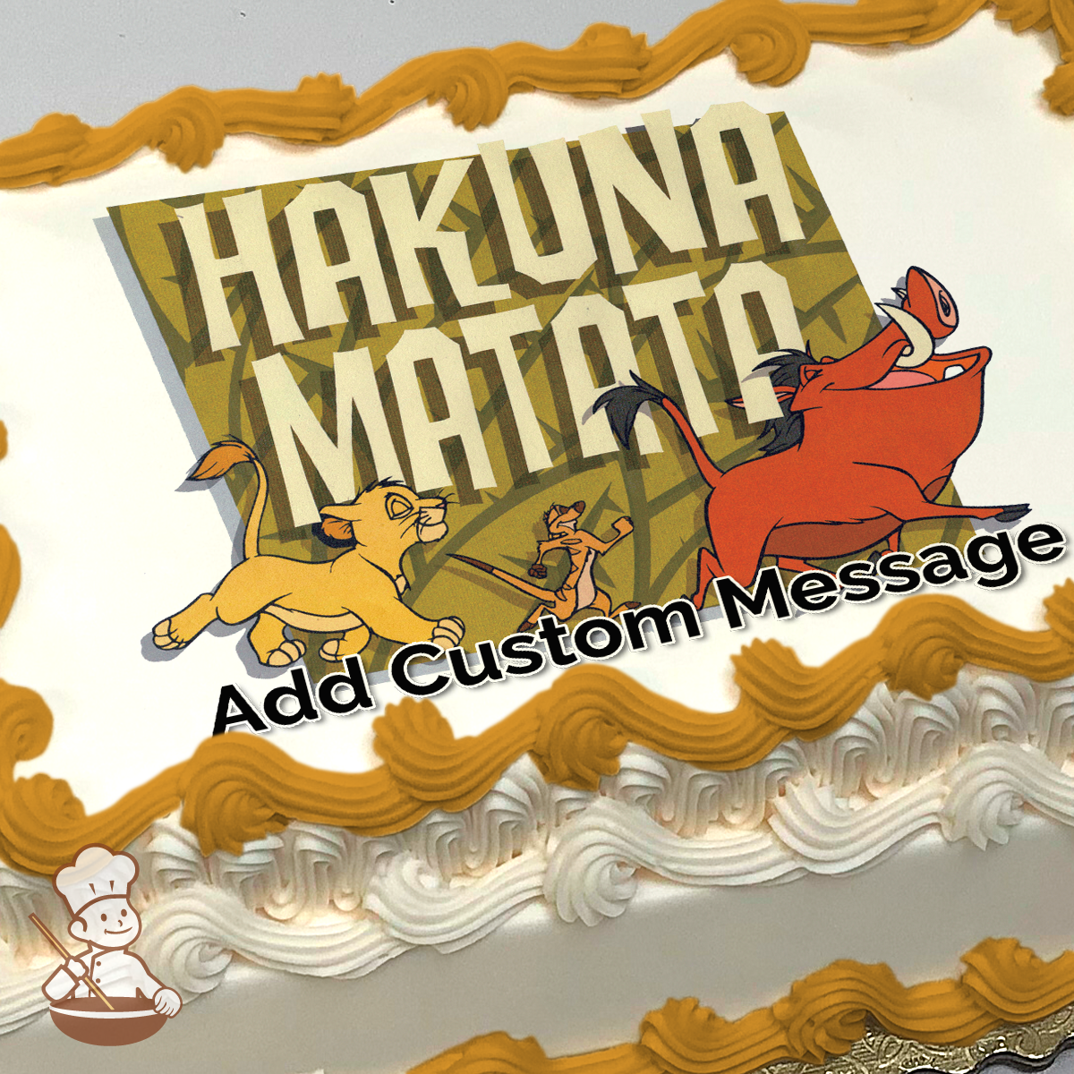 Decorated Cake Hakuna Matata