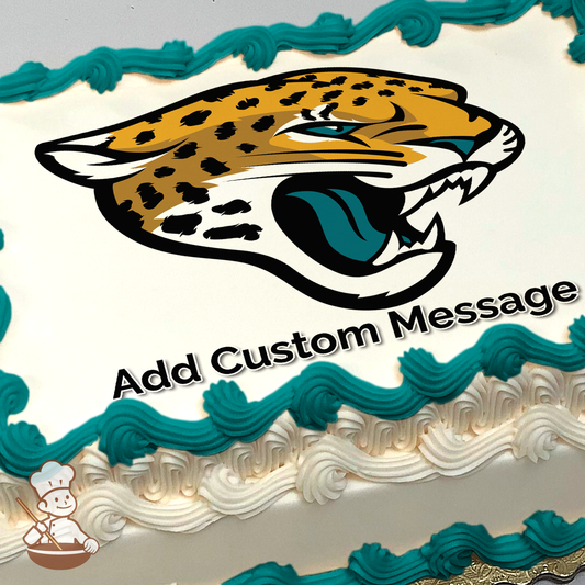 Jaguar Decorated Cake