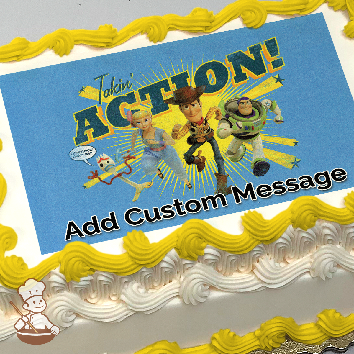 Toy Story Decorated Cake