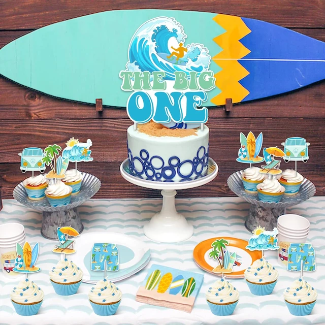 Decorated Surf Cake