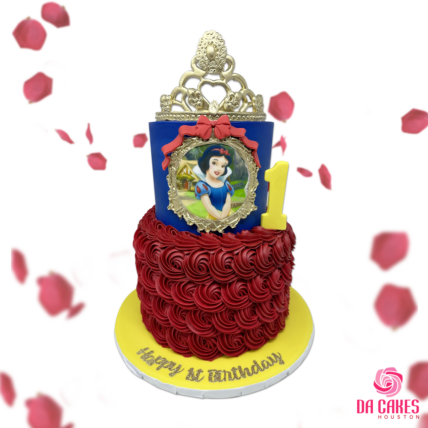 Snow White Decorated Cake