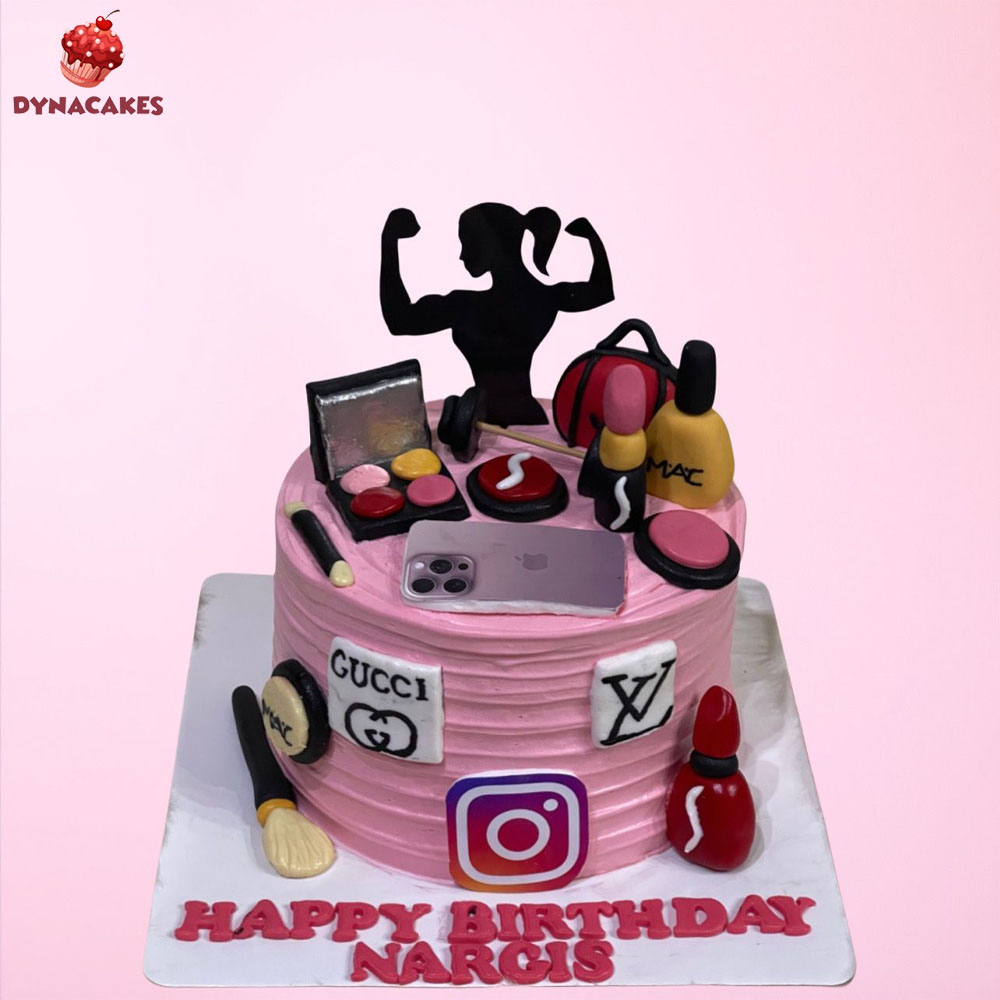 Bodybuilding Decorated Cake