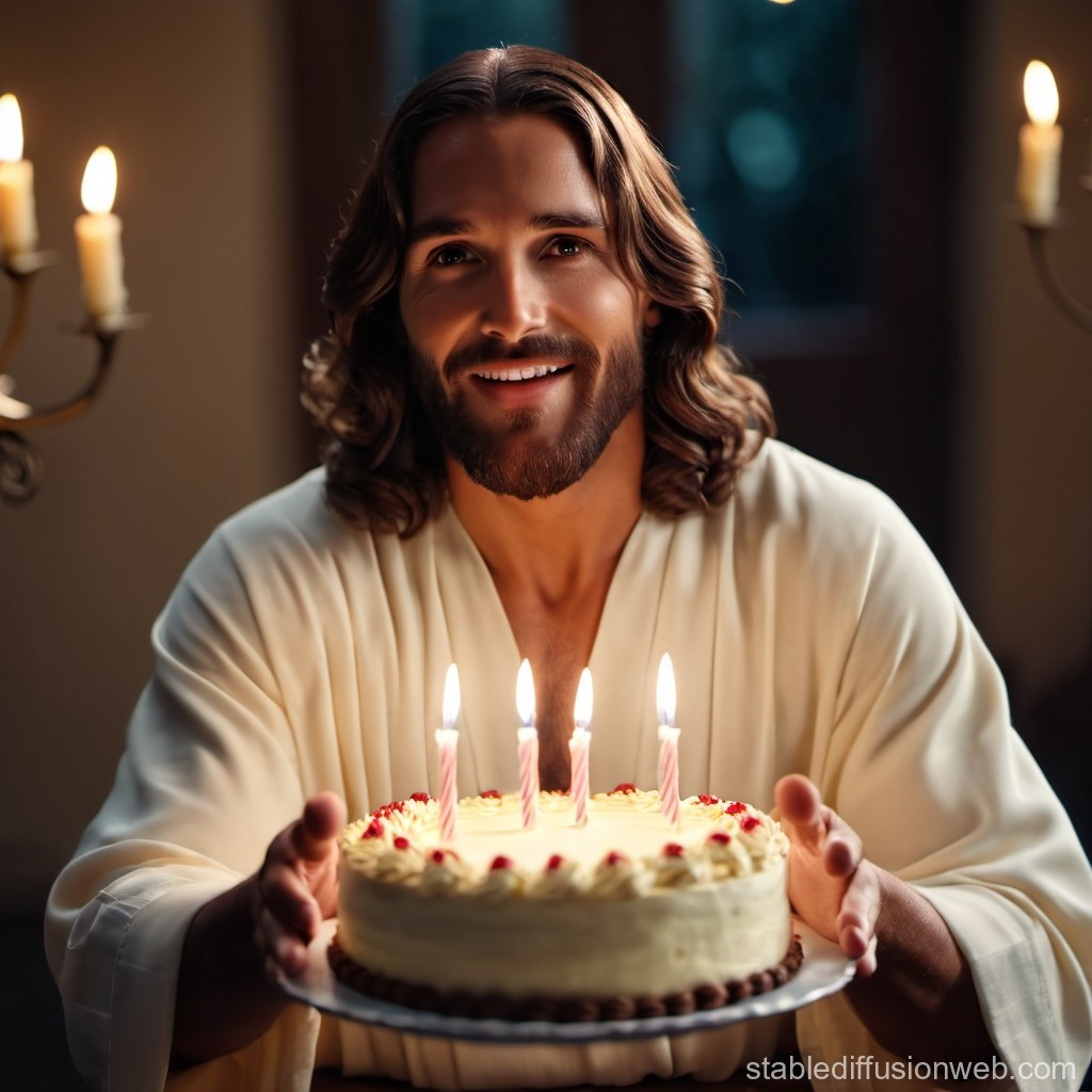 Decorated Cake Jesus