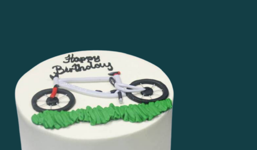 Bike Decorated Cake