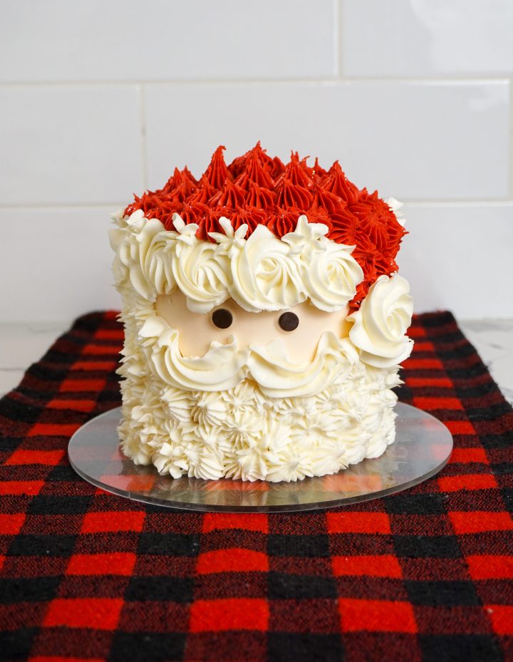 Santa Claus Decorated Cake