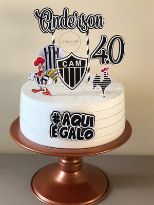 Bolo Decorado Atletico Mineiro