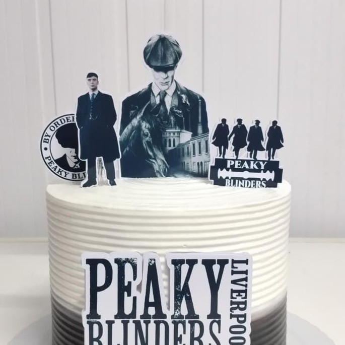 Peaky Blinders Decorated Cake