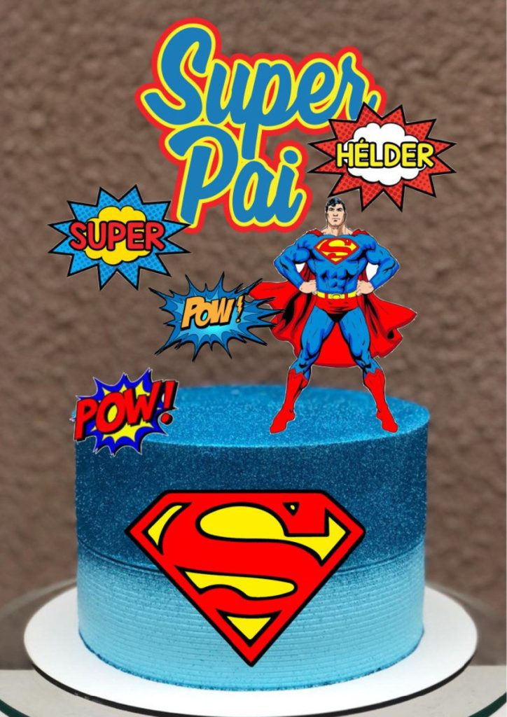 Bolo Decorado Superman