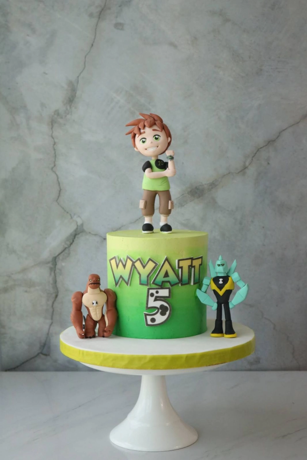 Ben 10 Decorated Cake