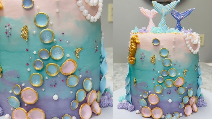 Mermaid Decorated Cake