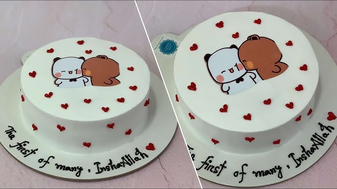 cute decorated cake