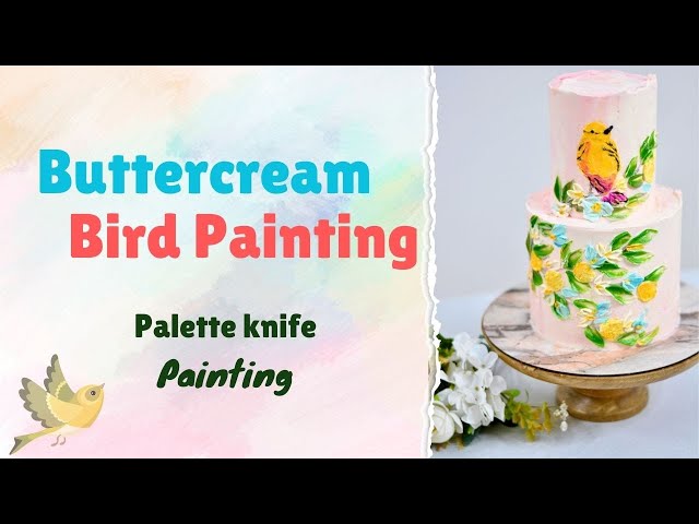 Bird Decorated Cake