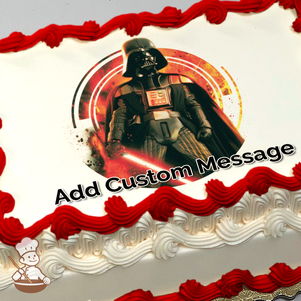 Star Wars Decorated Cake