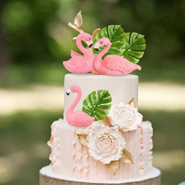 Flamingo Decorated Cake