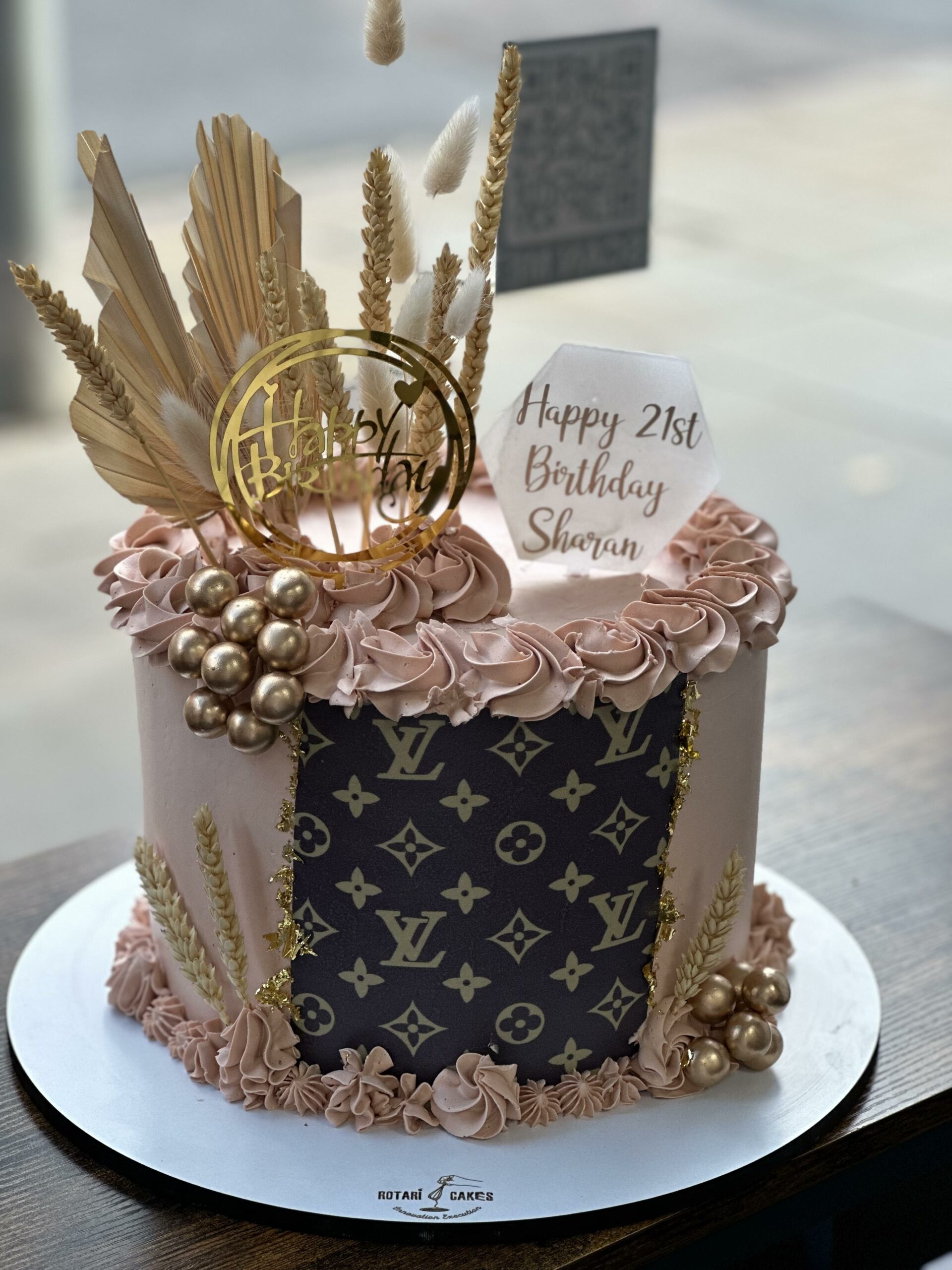 Louis Vuitton Decorated Cake