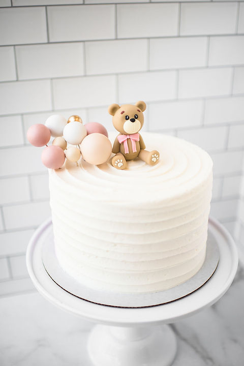 Teddy Bear Decorated Cake