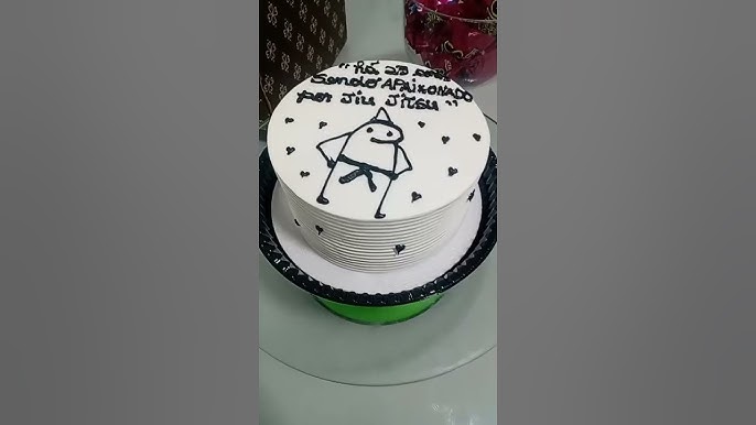 Jiu Jitsu Decorated Cake