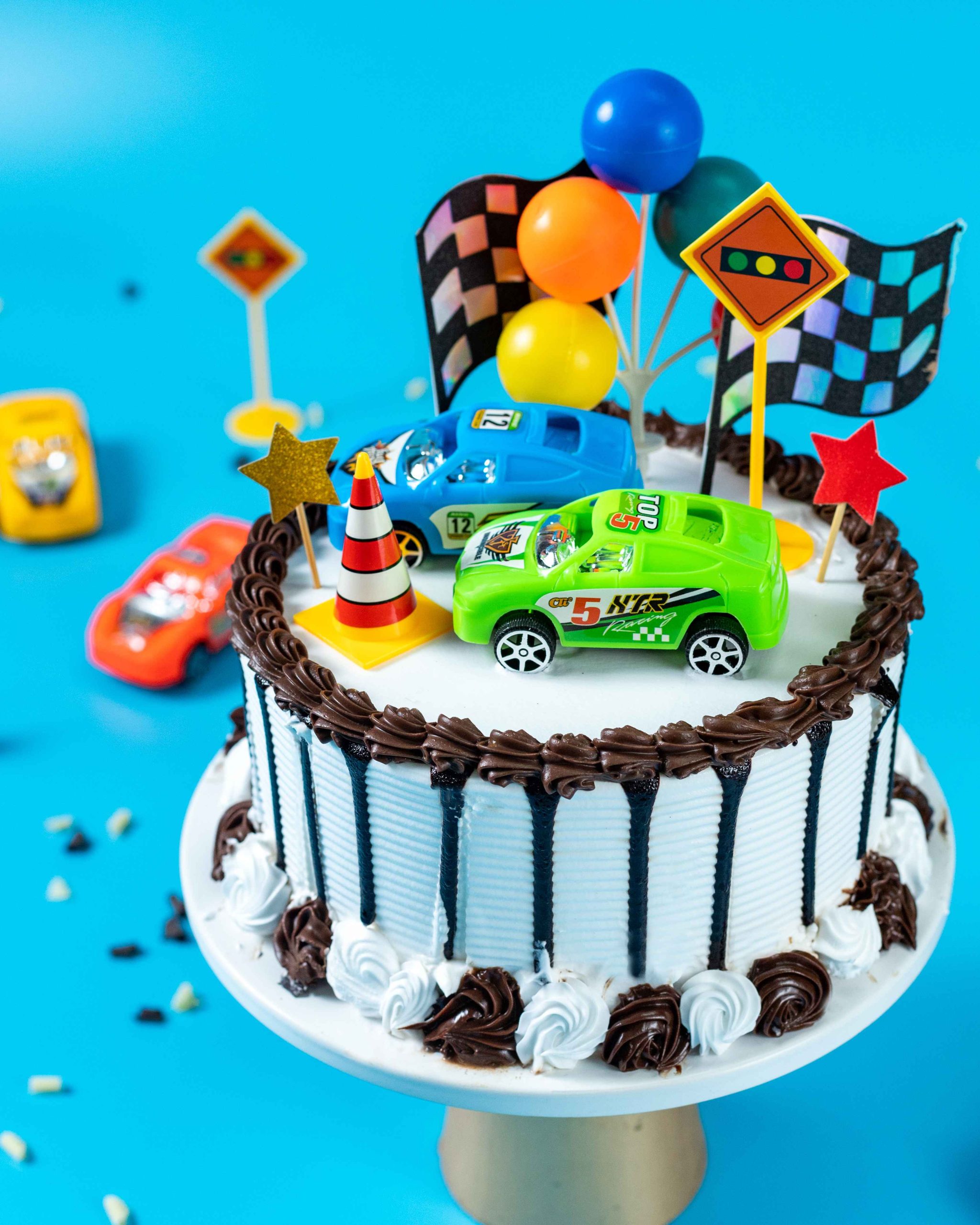 Decorated Car Cake